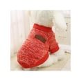 thumbnail image 1 of Warm Pet Dog Cute Sweater Small Medium Pet Cat Clothes Coat Jacket Jumper NEW, 1 of 2