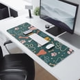 thumbnail image 2 of Long Mouse Pads for Desk,Paw Prints and Bones Desk Mats on Top Of Desks, Desk Mouse Pad Extra Large with 3mm Non-Slip Base and Stitched Edge for Gaming,Office,Work,Home 31.5"x11.8", 2 of 6