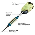 thumbnail image 3 of Viper Spinning Bee Soft Tip Dart Set, 16 Grams, Blue, 3 of 8