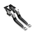 thumbnail image 2 of Manetas de embrague y freno plegables de repuesto para Bajaj 200 RS Negro Plata, 2 of 8