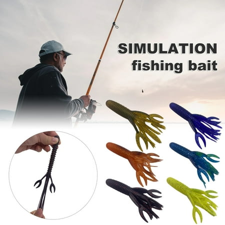 Soumake 10cm/9g Universal Soft Bait Simulation Professional Shrimp Shaped Soft False Bait Angling Supplies