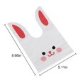 thumbnail image 2 of Coofit 50PCS Candy Bag Rabbit Ears Design Treat Bag Party Favor Bag for Cookies Candy, 2 of 10
