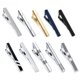 thumbnail image 1 of Clip de corbata para hombre de acero inoxidable, plateado, dorado y cobre, para boda, a juego con ropa, 1 of 5