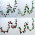thumbnail image 4 of 2.2m Artificial Silk Rose Garland Rose rattan Rose Flower Vine Rose Rattan Wedding Home Party Decoration Leaf Decor, 4 of 7