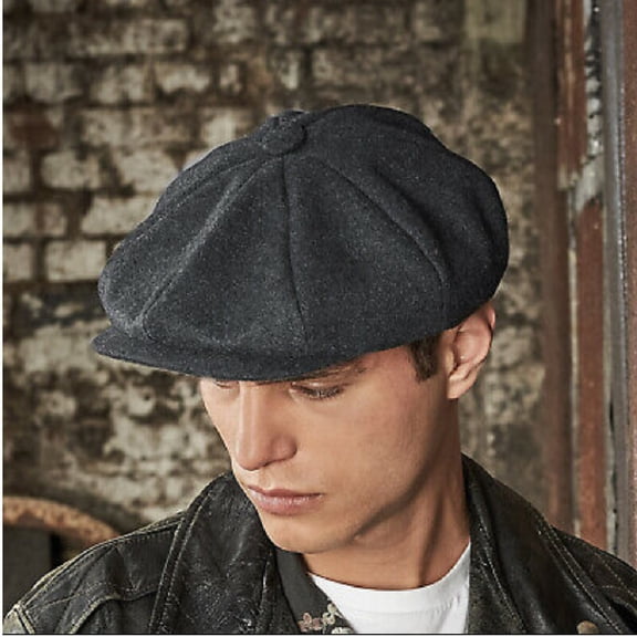 Beechfield® Melton Wool Baker Boy Cap