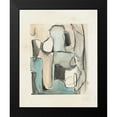 thumbnail image 2 of Parker, Jennifer Paxton 20x24 Black Modern Framed Museum Art Print Titled - Subdued Abstract I, 2 of 5