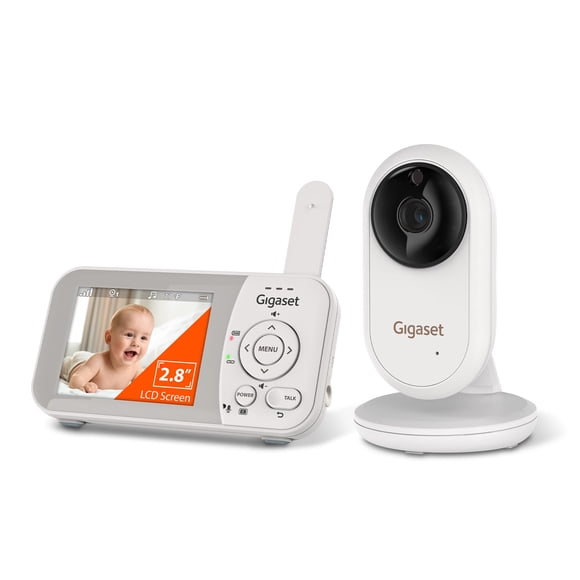 Monitor para bebés Gigaset VS280 sin WiFi con cámara y pantalla 2.8