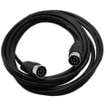thumbnail image 1 of 8 Pin Din Male To Male Speaker Audio Cable Adapter For Surveillance Automotive Computers Television, 1 of 5