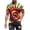 Red-14, variant on Rvwovn Men's Colorful Tie-Dye Crewneck T-Shirt, Loose Fit Outdoor Daily Tee with Multi Colors