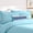 Blue, variant on 1500 Ultra-Soft Brushed Microfiber Wrinkle Resistant Twin/Twin XL Rust Orange