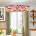 thumbnail image 5 of Coolnut Window Valance -Happy Thanksgiving Turkey Kitchen Curtain - Curtains Rod Pocket Blackout Valance Topper Curtains for Kitchen Bathroom, 1 Panel, 54x18in Home Decor, 5 of 6