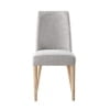 Dining Chairs Set of 1,  Dining Room Chairs with Solid Wood Legs for Kitchen Living Room, Grey Blue