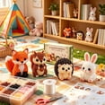 thumbnail image 3 of 3D Beaded Animal DIY Kit, Cute Animal Handmade Bead Embroidery Kit, 3D Animals Beadwork Craft Kit for Beginners Adults, Beaded Ornament Art Supplies & Gift for Craft Lovers, 3 of 6