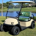 thumbnail image 2 of HUIACONG Golf Ball Cartoon Non-Slip Golf Cart Seat Towel Blanket, Cute Easy Care Universal Fit Golf Cart Seat Covers Kit for Standard Front Bench Seats on Golf Carts EZGO, 2 of 7