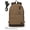 Coffee, variant on Deago Canvas Travel Laptop Backpack for Men Women Waterproof College Bag Backpack with USB Charging Port (Khaki)