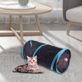 thumbnail image 1 of Túnel para gatos de 2/3/4 agujeros, juguetes plegables para jugar, tienda de campaña, tubo interactivo, 1 of 6