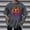 Dark Gray 2, variant on Men's Halloween T-Shirts Ghost Pumpkin Printed Short Sleeve Top Round Neck Casual Novelty Street Fashion Pullover Blouse White 2 3XL