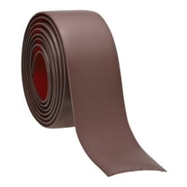 Uxcell Self Adhesive Floor Transition Strip 6.6Ftx2" Vinyl Flat Divider Flooring Coffee
