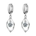 thumbnail image 2 of Pendientes para mujer, regalos para mujer, joyería de moda, pendientes de aleación con colgante de circonita brillante para mujer, pendientes de moda., 2 of 5