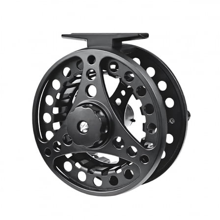 BESTSKY Fly Fishing Reel 2 1 Beas 5/6 7/8 9/10 Weights Aluminum Alloy Body Spool 95mm Black