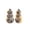 White #025, variant on Stacked 3-Tier Pumpkin Halloween Resin Ornament, Cute Lantern Face Statue, Fall Harvest Decor for Outdoor Garden Yard Tabletop Home Holiday Decor(2PCS)