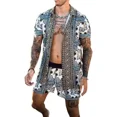 thumbnail image 1 of Conjunto Camisa Casual Para Hombre Conjunto Playa Hawaiana A, 1 of 3