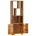 thumbnail image 6 of vidaXL Bookshelf Decor Cabinet Book Cabinet with 2 Doors Solid Reclaimed Wood, 6 of 16