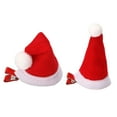 thumbnail image 2 of Bewildely Pinza de pelo de Navidad para niños y adultos, sombrero de Navidad colorido, gorros de horquilla, decoración en forma de horquilla, Kits de decoración para fiestas Sombrero plegable, 2 of 6