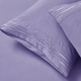thumbnail image 7 of Nestl Sheets Set, Instantly Soft, Deep Pocket 4 Piece, Luxury Soft Microfiber RV Short Queen Sheets Set, Lavender Lavender, 7 of 7