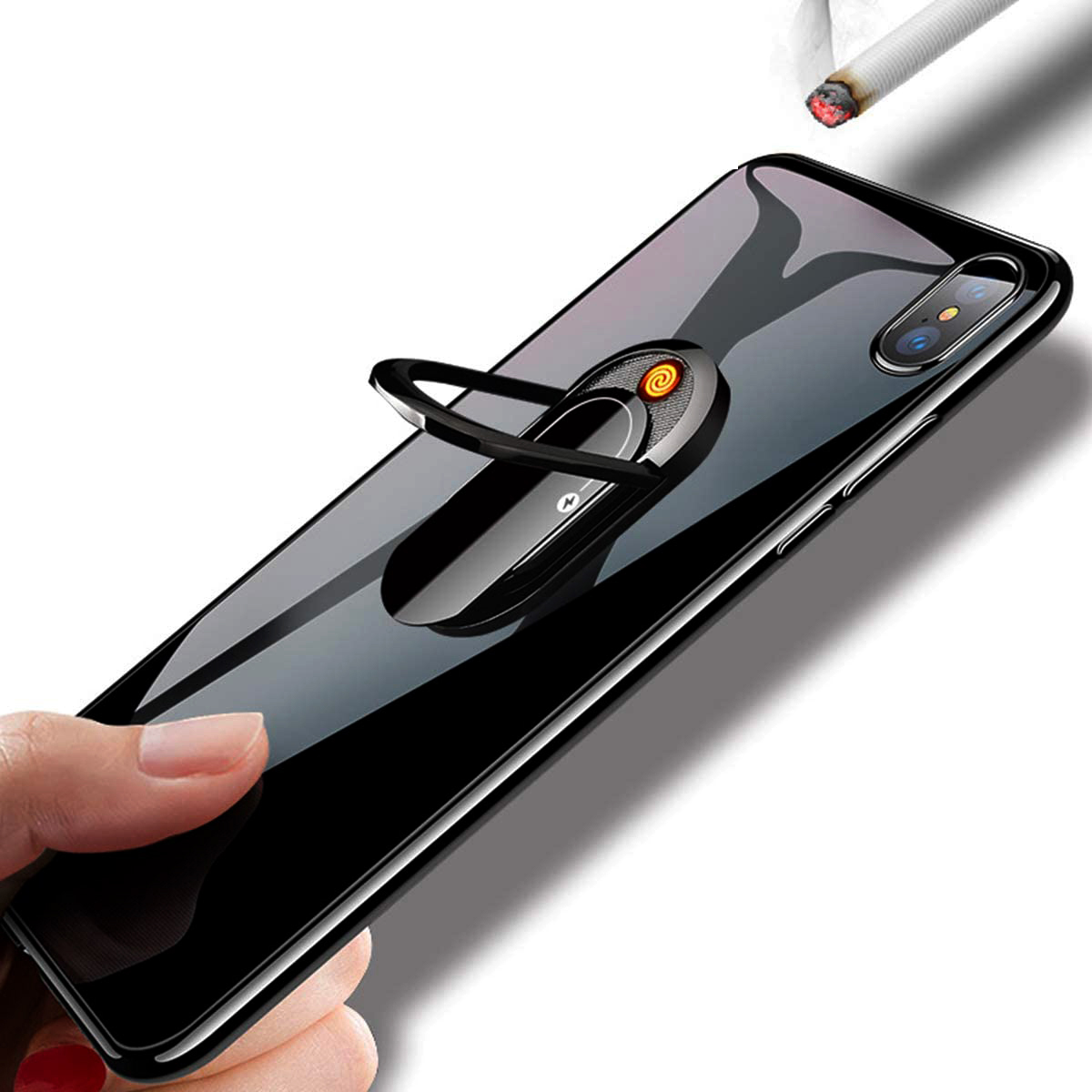 Universal USB Cigarette Lighter Mobile Phone Car Holder Stand