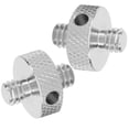 thumbnail image 1 of Ccdes 2Pcs Caméra 1/4in Mâle à Mâle Fileté Vis Adaptateur Double Face Monter Robuste, 1 of 8