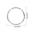 thumbnail image 4 of 200Pcs Metal Split Rings Small Round Key Rings Metal Keychain Rings Keychain Round Key Rings, 4 of 4