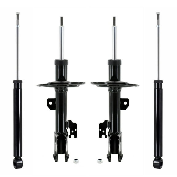 Front-Rear Suspension Bare Strut Assembly-Shock For 2015-2020 Toyota Sienna FWD