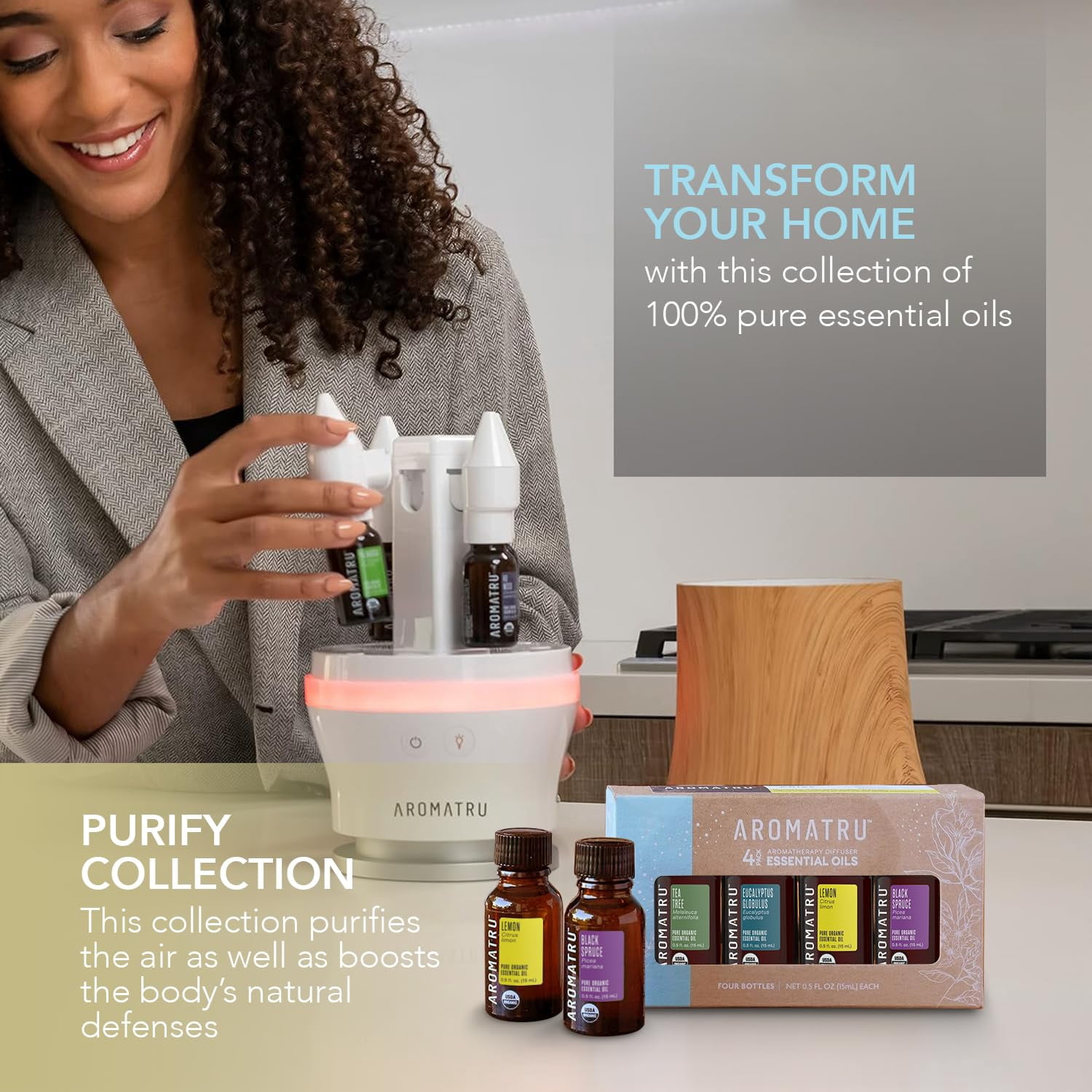 Essential Oil Kits - Organic and Wildcrafted – No Synthetic Fillers – ISO Lab Certified for Purity – Ethically Sourced from Sustainable Origins