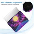 thumbnail image 2 of FORMRS 13-13.3 inch Laptop Sleeve Case Soft Carrying Quilted Computer Bag Cover, Purple Neon Road, 2 of 7