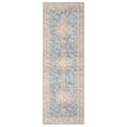 thumbnail image 2 of Aoile Vintage Runner Rug 2x6, Washable Rug Low Pile Non-slip Entryway Runners Floral Distressed Mat for Kitchen, Blue, 2 of 8