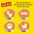 thumbnail image 3 of Glad OdorShield Fresh Clean Medium Quick-Tie Trash Bags, 8 gallon, 26 count, 3 of 7
