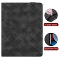 thumbnail image 3 of Decase for Galaxy Tab A9+ Plus 11 Inch Cover with Pencil Holder/Pockets,Auto Wake/Sleep,Folio Stand Embossed PU Leather Case for Samsung Galaxy Tab A9+/A9 Plus 11” 2024 (SM-X210/X216/X218),Black, 3 of 10