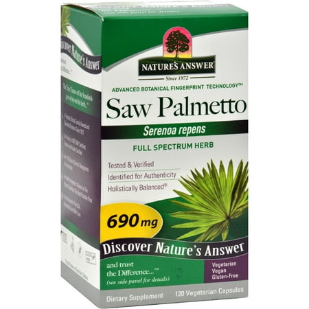 Nature's Answer Saw Palmetto Berry Extract - 120