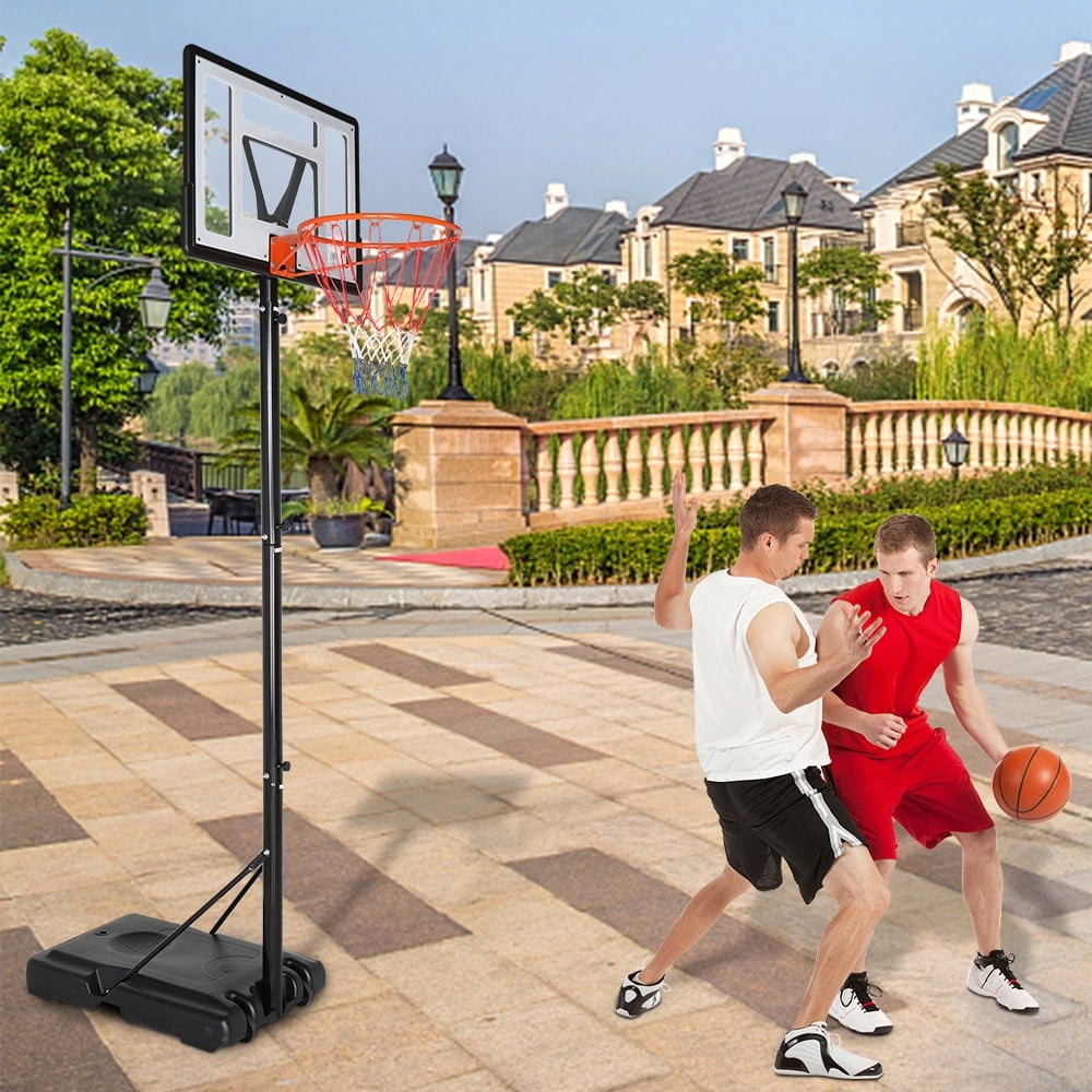 Basketball Hoop, Portable Basketball Goals, Adjustable Height 7ft10ft