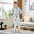 thumbnail image 3 of joogoo Cute Hedgehog Unisex Adults Onesies Pajamas Jumpsuits L, 3 of 7