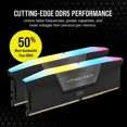 thumbnail image 3 of CORSAIR Vengeance RGB 64GB (2 x 32GB) 288-Pin PC RAM DDR5 6000 (PC5 48000) Desktop Memory Model CMH64GX5M2D6000C40, 3 of 5