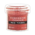 thumbnail image 3 of Cardmaking: Tinsel Heat Embossing - Ranger Glitter Tinsel Embossing Powders - 6 Item Bundle Gold, Silver, Red, Blue, Green, Snowflake, 3 of 7