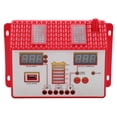 thumbnail image 3 of Controlador solar automático, regulador solar solar en forma de casa de 12 V/24 V, controlador solar LED, el mejor de su clase, 3 of 8