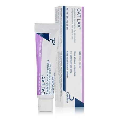 - 3 Pack! Dechra Cat Lax Hairball Formula, 2 oz (6 oz total)