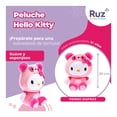 thumbnail image 4 of Peluche Ruz Hello Kitty (Bear Costume 30 cm Rosa), 4 of 5