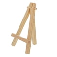 thumbnail image 1 of Mini caballete de escritorio plegable de madera, pequeño marco de exhibición de escritorio de madera para niños, 1 of 5