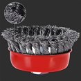 thumbnail image 5 of Cup Brushes For Angle Grinders, 4pcs Steel Disc Brushes, Cone Brushes, 5 of 5