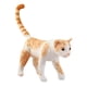 thumbnail image 3 of Peluche de gato de 35 cm, realista, para abrazar amarillo, 3 of 9