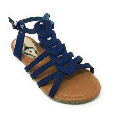

Victoria K Women s Gladiator Multi Loops Braid Sandals